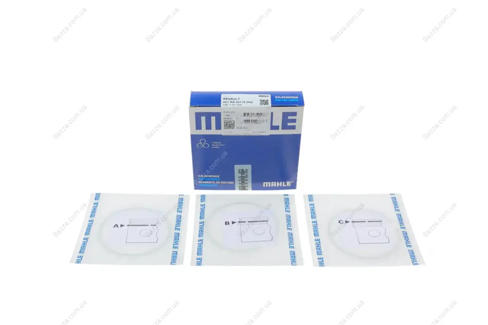 Поршневые кольца mahle knecht 021 RS 00119 0N0