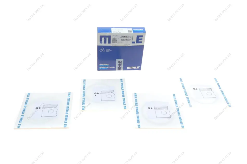 Поршневые кольца Mahle knecht 028 01 N2 (фото 1)