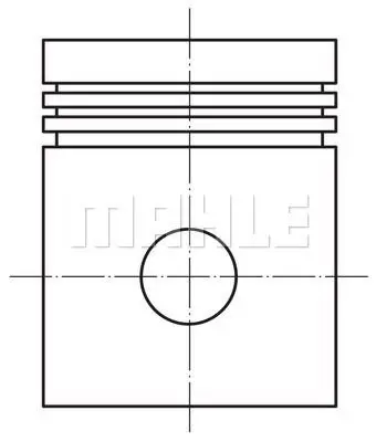 Поршневые кольца Mahle knecht 028PI00126000 (фото 1)