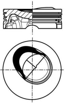 Поршневые кольца mahle knecht 028PI00130000 на Ауди A1