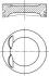 Поршневые кольца Mahle knecht 028 PI 00134 000 (фото 1)