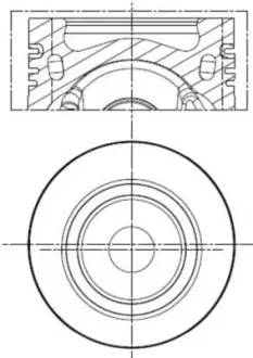 Поршневые кольца mahle knecht 028 PI 00141 000 Ауди Q3
