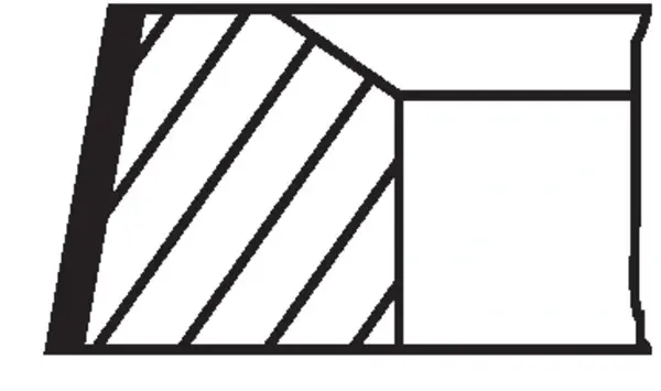 Поршневые кольца Mahle knecht 028RS101010N0 (фото 1)