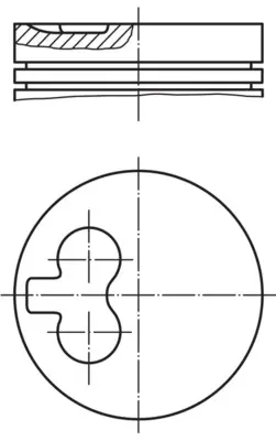 Поршневые кольца mahle knecht 0298201