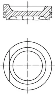 Поршневые кольца Mahle knecht 0299002