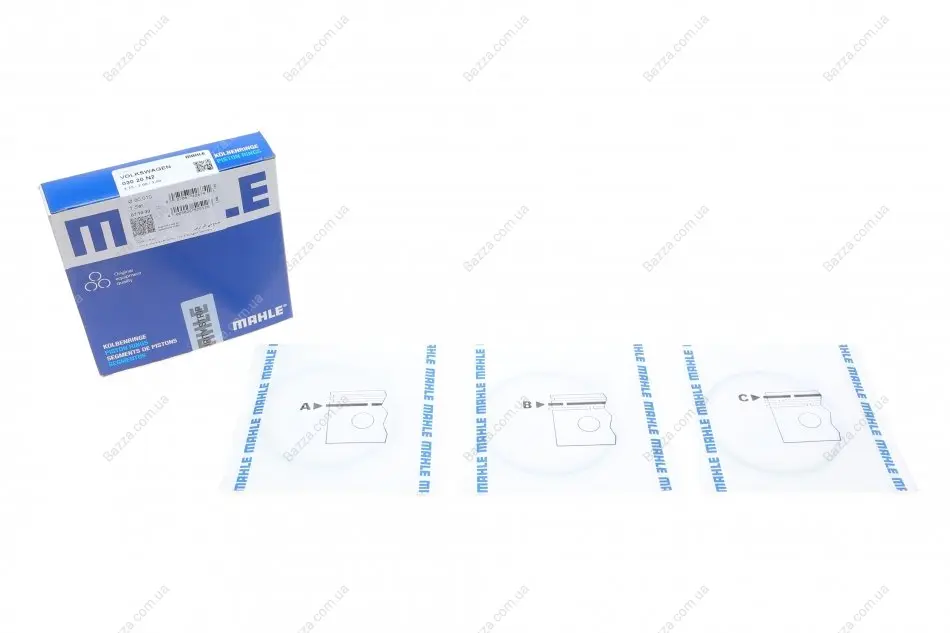 Поршневые кольца mahle knecht 03020N2