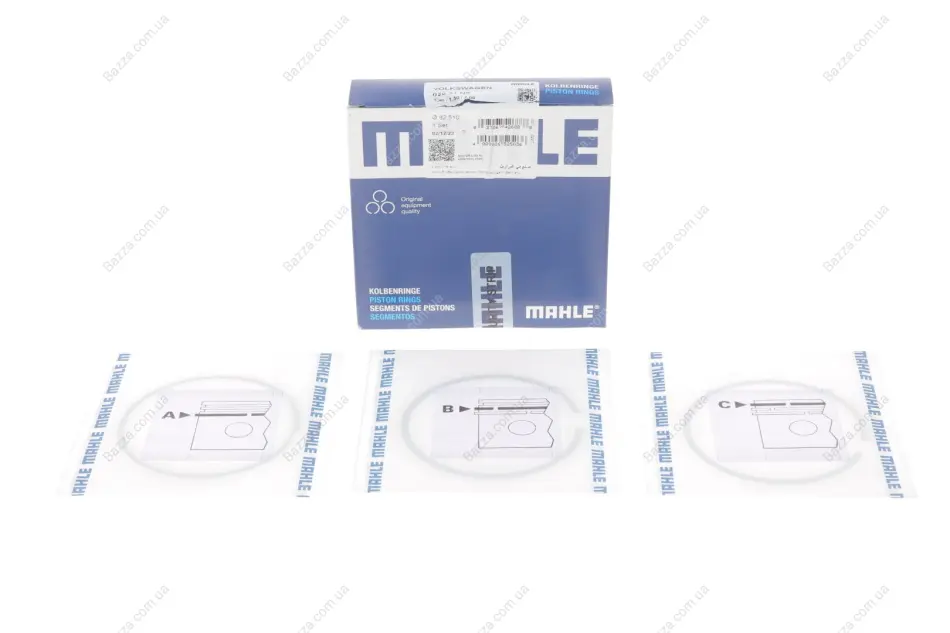 Поршневые кольца Mahle knecht 030 31 N0 (фото 1)