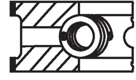 Поршневые кольца mahle knecht 03032V2