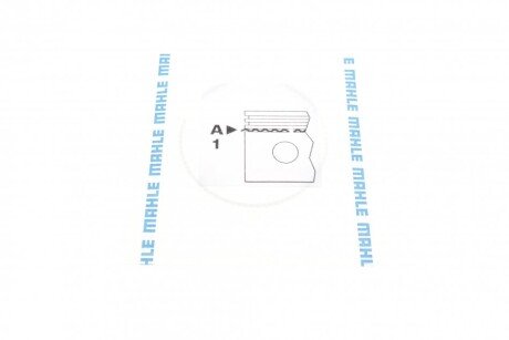 Поршневые кольца mahle knecht 03082N0