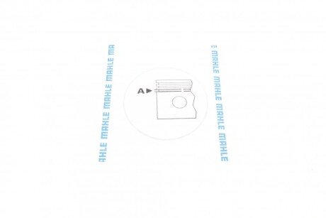 Поршневые кольца mahle knecht 03082N0