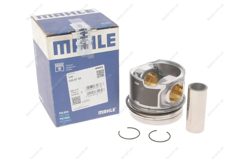 Поршневые кольца Mahle knecht 0309700 (фото 1)