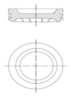 Поршневые кольца mahle knecht 031 88 02