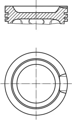 Поршневые кольца Mahle knecht 033 16 02 (фото 1)