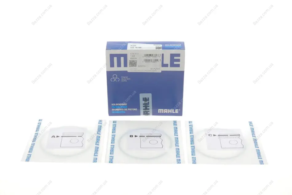 Поршневые кольца mahle knecht 033 19 N0