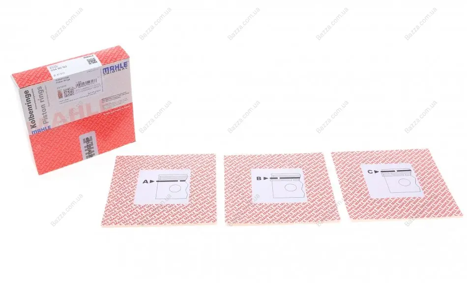 Поршневые кольца Mahle knecht 034 90 N2 (фото 1)