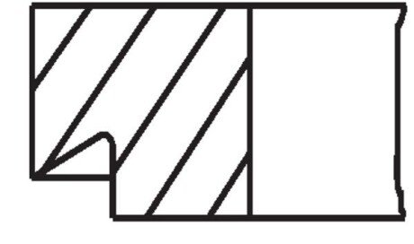 Поршневі кільця mahle knecht 03902V0