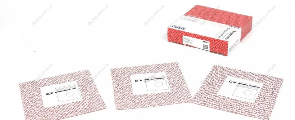Поршневые кольца Mahle knecht 03924N0 (фото 1)