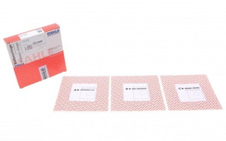 Поршневые кольца mahle knecht 03924N2 на Ситроен Джампи