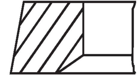 Поршневые кольца mahle knecht 04001N1