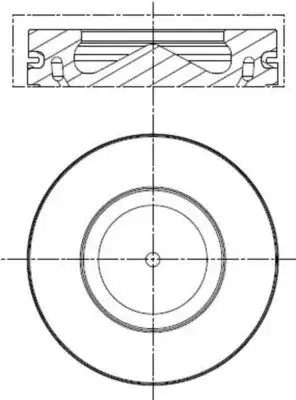 Поршневые кольца mahle knecht 081 PI 00113 000