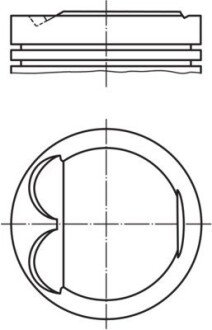 Поршневые кольца mahle knecht 607 77 00 на Тойота Королла е100