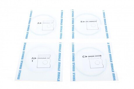 Поршневые кольца mahle knecht 62731V0