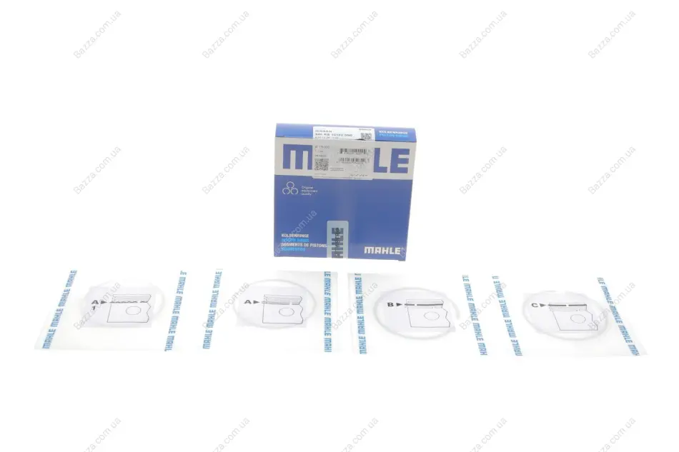 Поршневые кольца Mahle knecht 640RS101020N0 (фото 1)