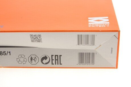 Повітряний фільтр mahle knecht LX39851