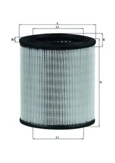 Повітряний фільтр mahle knecht LX715