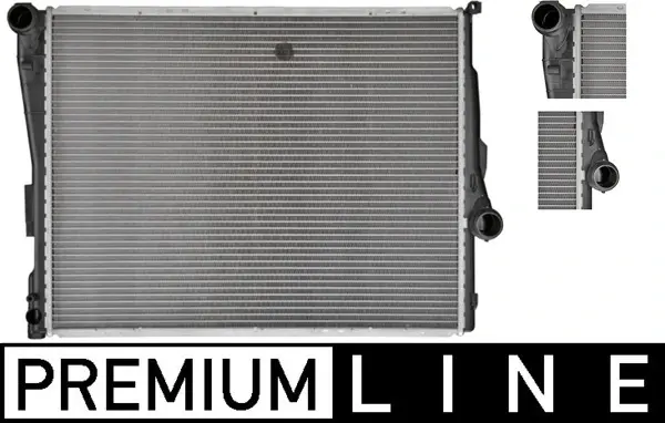 Радіатор 445 mm BMW 3 (E46) / Z4 mahle knecht CR456000P