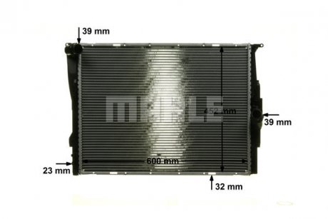 Радиатор охлаждения двигателя mahle knecht CR1090000P