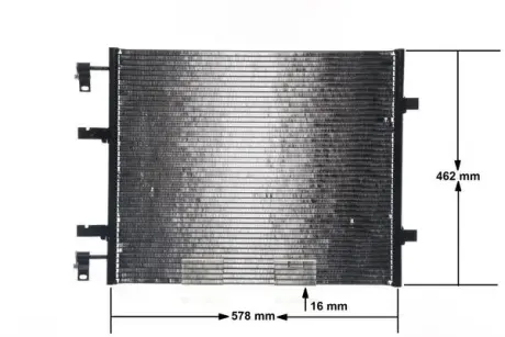 Радиатор кондиционера Mahle knecht AC708000S