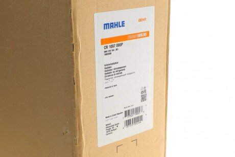 Радіатор охолодження двигуна mahle knecht CR1097000P
