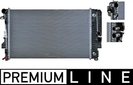 Радіатор охолодження двигуна Mahle knecht CR1173000P