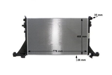 Радиатор охлаждения двигателя mahle knecht CR1770000S