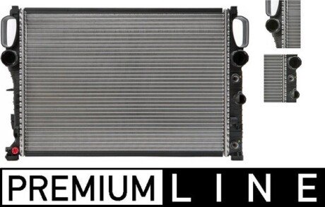 Радиатор охлаждения двигателя mahle knecht CR512000P