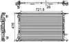 Радіатор охолодження двигуна Mahle knecht CR905000P (фото 2)