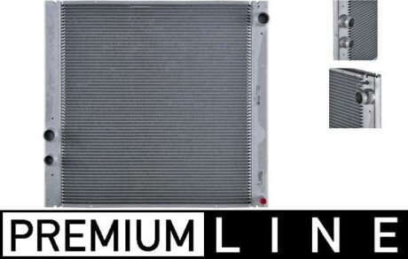 Радіатор охолодження двигуна mahle knecht CR915000P