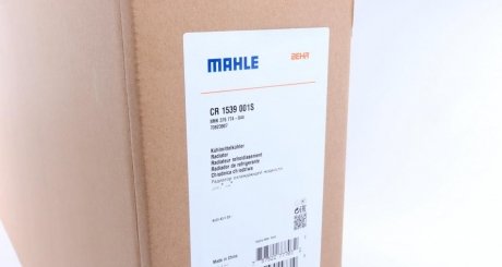 Радіатор охолодження двигуна mahle knecht CR 1539 001S