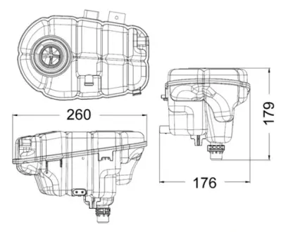 Расширительный бачок Mahle Mahle knecht CRT 60 000S