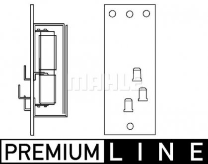 Регулятор печки, MAN F 90 / M 90 mahle knecht ABR 83 000P