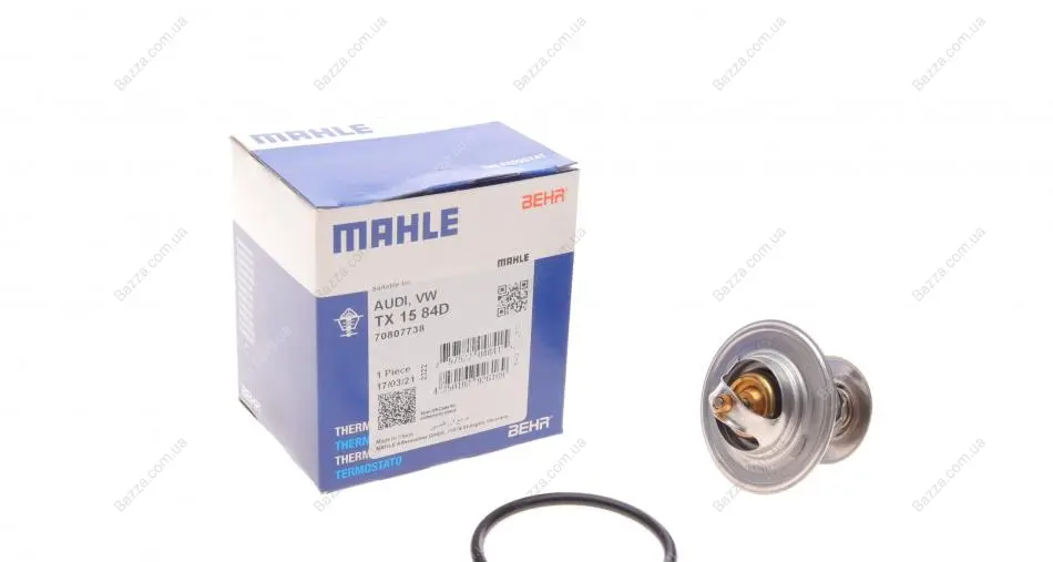 Термостат AUDI; SEAT; VW (пр-во Mahle) mahle knecht TX1584D