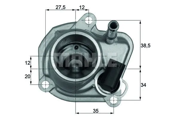 Термостат mahle knecht TI2987