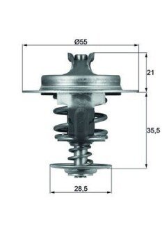 Термостат mahle knecht TX 67 83D на Пежо 206