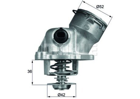 Термостат Mahle mahle knecht TM 29 100D на Мерседес M-Class w164