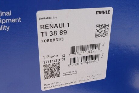 Термостат Renault mahle knecht TI 38 89