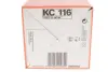 Паливний фільтр Mahle knecht KC 116 (фото 6)