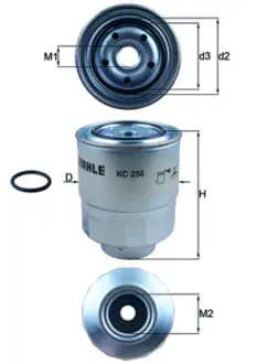 Топливный фильтр mahle knecht KC256D