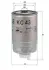 Топливный фильтр mahle knecht KC43