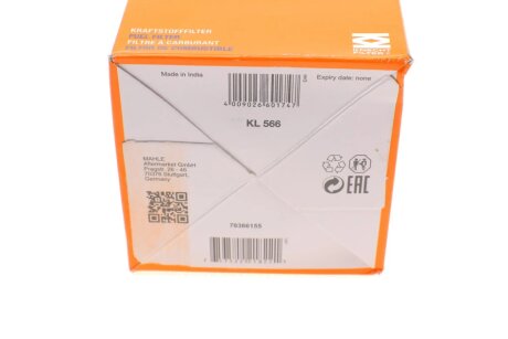 Паливний (топливный) фільтр mahle knecht KL566